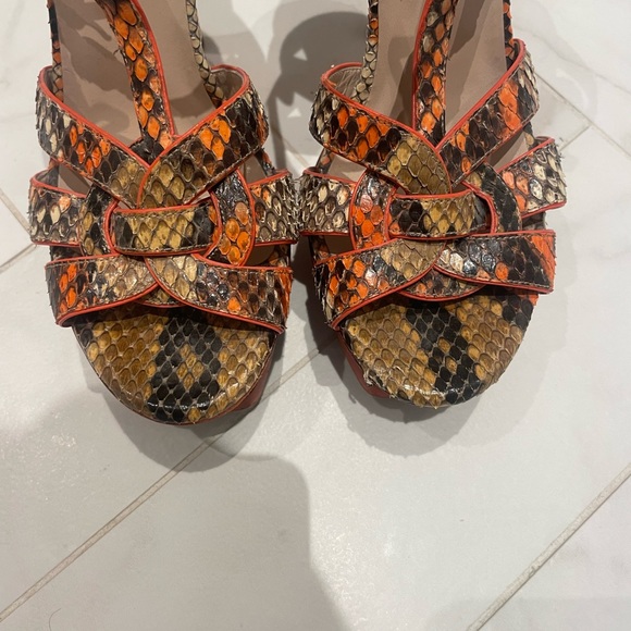 YSL snake skin high heels authentic - Picture 4 of 7